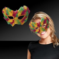 Mardi Gras Feathered Mask